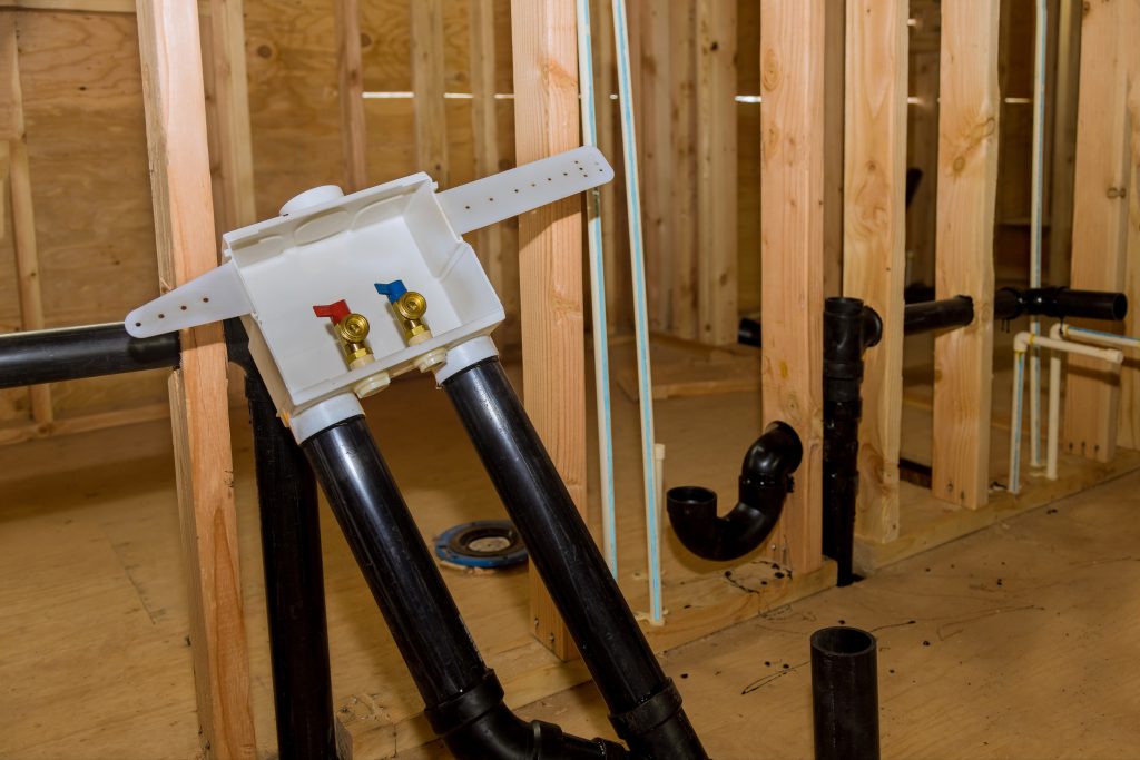 Conduit Rough Inlet Rough-In Plumbing Installation | Moore Mechanical
